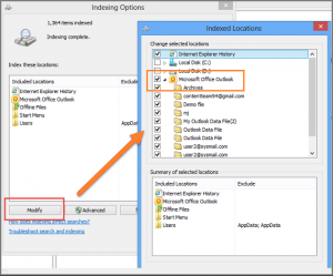 outlook instant search not working using windows 7 outlook instant search not working using windows 7